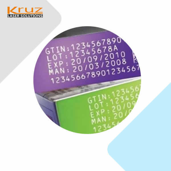 Labels laser marking