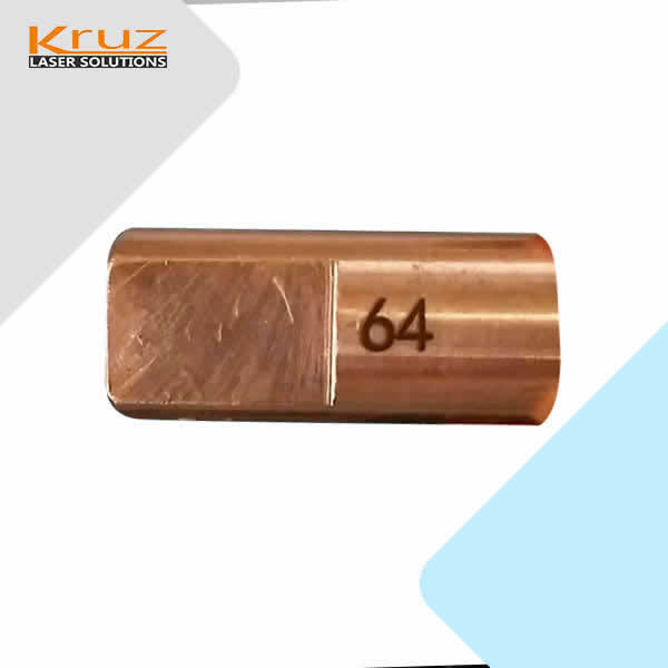 Copper laser marking